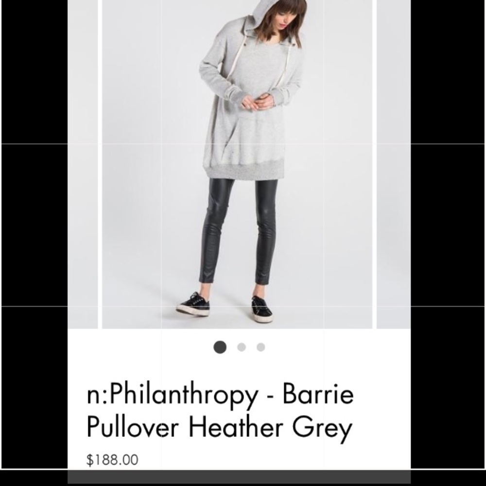 NWT N:philanthropy sweatshirt Retail $188